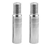 HDGSAFD 2 adattatori per valvola auto, prolunga valvola, valvola auto, prolunga valvola, adattatore valvola per bicicletta, prolunga valvola (color rame)