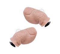 HDGSAFD 2 ciondoli per scarpe da dito del piede, design a coccodrillo, accessori divertenti per la decorazione delle dita grandi, Resina