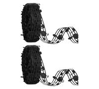 HDGSAFD 2 Filettato Nota Musicale Nastri, Confezione Regalo Nastri di Imballaggio, Fai da Te Floreale Nastri, Decorazioni del Partito (Nero).