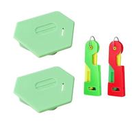 HDGSAFD 2 Guide Magnetiche per Cuciture per Macchine da Cucire, 2 Guide per Fili Dell'Ago, Strumenti di Posizionamento delle Costole Graduate, Accessori per Macchine da Cucire