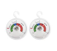 HDGSAFD 2 Pezzi di Congelato Termometri, Appeso Termometri, Portatile Compatto Termometro Quadrante, Adatto per Frigoriferi.