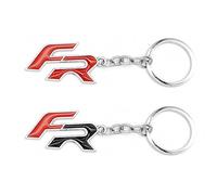 HDGSAFD 2 Pezzi Di Portachiavi In Metallo, Portachiavi Personalizzati, Portachiavi F, R, Portachiavi Portachiavi, Portachiavi Auto, Accessori Chiavi Auto