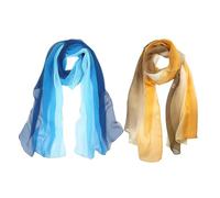HDGSAFD 2 Pezzi Sciarpa Da Spiaggia Con Protezione Solare, Scialle Da Sera Da Donna, Scialle Leggero E Morbido, Scialle Alla Moda E Adorabile, Adatto per Matrimoni, Cene E Spiagge (160 * 50 Cm)