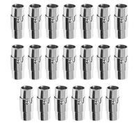 HDGSAFD 20 Fibbie di Sicurezza con Connessione Magnetica, Fibbie per Connessione di Gioielli, Accessori per Gioielli, Materiali per Gioielli Fai-da-Te, Fibbie per Gioielli in Metallo