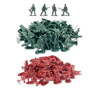 HDGSAFD 200 Pezzi Soldatini, Giocattoli per Uomini, Personaggi Soldatini, Mini Soldati, Giocattoli per Addestramento Animali Soldato