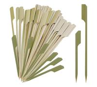 HDGSAFD 200 spiedini per barbecue, patatine fritte, spiedini con finger food, stuzzicadenti, piatto da spuntino, accessori per buffet, kebabs