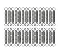 HDGSAFD 30 Pezzi di Ruote da Pesca, Triple Rotante Connettori, Canna da Pesca Cuscinetto Accessori, Rotazione Flessibile E Durevole.