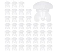 HDGSAFD 40 Tende per Sistema Binario, Ferrovia, Fermatenda, Accessori, Lucchetti, Bianco