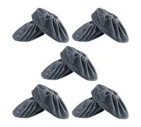 HDGSAFD 5 Paia Di Copriscarpe In Velluto Grigio, Copriscarpe Riutilizzabili, Copriscarpe Antiscivolo, Copriscarpe Per Casa/Interno