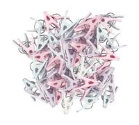 HDGSAFD 60 Pezzi di Mollette, All'Aperto Antivento Mollette, Multi-Funzione di Abbigliamento Clip di Stoccaggio, Abbigliamento di Fissaggio Forniture.