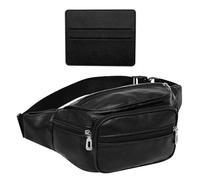 HDGSAFD Borsa da Uomo da Uomo da Uomo E Copertina di Carta da 1 Pezzi, Borsa in Vita in Pelle, Borsa alla Vita alla Moda E Semplice, Forniture per Esterni, Borsa in Vita di Grande capacità.