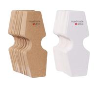 HDGSAFD Carte per Imballaggio di Collane da 200 Pezzi, Carte per Esposizione di Gioielli, Accessori per Gioielli Fai-da-Te, Accessori per Imballaggio di Gioielli