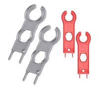 HDGSAFD Chiave 4 Pezzi, Chiave Utensile, Set Chiavi, Chiave Per Connettore Fotovoltaico, Chiave Piatta Con Tappo A Vite, Attrezzo Per Montaggio Spina, Mini Chiave Di Smontaggio E Montaggio