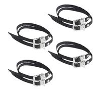 HDGSAFD Cinghie per Pedali per Bicicletta da 8 Pezzi, Cinghie per Pedali Regolabili, Sostituzione della Cinghia per Pedali, Accessori per Bicicletta