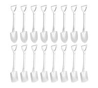 HDGSAFD - Confezione da 16 Cucchiai in Acciaio Inossidabile, Cucchiai Creativi per Frutta, Dessert e Bevande