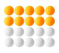 HDGSAFD Confezione da 20 Palline da Ping Pong, Palline da Ping Pong in Plastica, Palline da Ping Pong da Allenamento, Palline da Allenamento, Palline da Ping Pong Durevoli