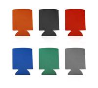 HDGSAFD Confezione da 6 bustine per tazze, thermos, contenitori per lattine, coperchi per bicchieri, coperchi universali per lattine, buste refrigeranti per birra multicolore (6 colori)