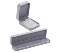 HDGSAFD Confezione Regalo Per Gioielli In Velluto Da 2 Pezzi, Scatola Per Gioielli, Scatola Per Esposizione Di Gioielli, Scatola Per Imballaggio Di Gioielli, Accessori Per Gioielli