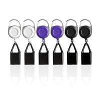 HDGSAFD Custodia per Accendino da 6 Pezzi, Custodia per Accendino Retrattile con Coulisse, Custodia per Accendino Portatile, Accessori per Riporre Accendini