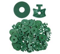 HDGSAFD Fibbie di Fissaggio per Serre da 100 Pezzi E Chiusure per Serre da 100 Pezzi, Attrezzi da Giardino, Accessori per Serre, Attrezzi in Plastica per Serre