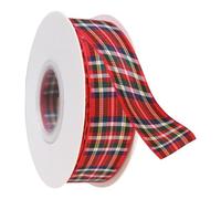 HDGSAFD Taglia 20 Nastro A Quadri, Nastro Vintage, Nastro Decorativo, Adatto per Imballaggi Regalo, Bouquet, Vestiti.