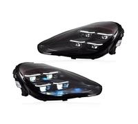 HDHCSCAGH Gruppo Faro Anteriore per Cayenne 2011-2014 Full LED Head Light DRL Testa Lampada Luce Anteriore Fari per Auto Assemblaggio Gruppo Fari Anteriori Assy(Halogen,with AFS)