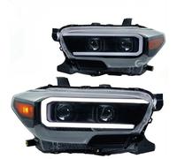 HDHCSCAGH Gruppo Faro Anteriore per Toyota per Tacoma 2016~2023 Faro Accessori Auto LED Drl Hid Xenon Nebbia Auto Bupmer Testa Luce Gruppo Fari Anteriori Assy(2pcs Style A)