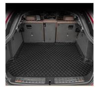 HDHCSCAGH Tappetini Bagagliaio Auto per Benz per GLC Classe X253 SUV 2016 2017 2018 2019 2020 2021 2022 Tappetini Bagagliaio Accessori Anti-fouling Pads Tappetini Tappeto Copri Baule(Black-Black)