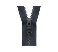 Hdhfjks 5 Cerniere in Resina Aperte, 5# 30-80 cm, per Cucire Tasche per Borse, Cerniere Decorative per Vestiti, Kit di Riparazione Accessori Fai da Te,60 Centimetri