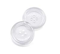 Hdhfjks Bottoni da Cucito a 2 o 4 Fori, Bottoni per Camicie, Accessori per Il Cucito Artigianale, Accessori per Il Cucito a Mano Fai da Te,4 Fori Liberi,18mm 50 Pezzi