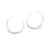 Hdhfjks Bottoni Piatti in Metallo, Bottoni Rotondi multifunzionali, Adatti per Giacche da Abito, Borse lavorate a Maglia, Decorazioni Fatte a Mano, Artigianato Fai da Te,Bianco Bianco,20mm 10 Pezzi