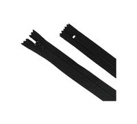 Hdhfjks Cerniera a Spirale in Nylon da 10 Pezzi, 10-60 cm, per Sartoria, Cucito, Fai da Te, Resistente e Regolabile