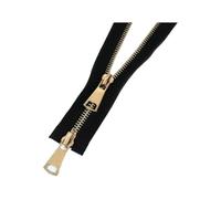 Hdhfjks Cerniera Aperta da 60-150 cm, 5#, cursori Singoli/Doppi per Cucire Giacche e Cappotti,100 Centimetri