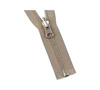 Hdhfjks Cerniera Girevole in Metallo con estremità Aperta, 5# 60-150 cm, per Piumino Doppio Lato, Accessori per Cucire Indumenti Fai da Te,150 Centimetri