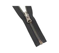 Hdhfjks Cerniera Girevole in Metallo con estremità Aperta, 5# 60-150 cm, per Piumino Doppio Lato, Accessori per Cucire Indumenti Fai da Te,80 Centimetri