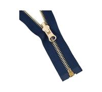 Hdhfjks Cerniera Girevole in Metallo con estremità Aperta, 5# 60-150 cm, per Piumino Doppio Lato, Accessori per Cucire Indumenti Fai da Te,70 Centimetri