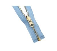 Hdhfjks Cerniera Girevole in Metallo con estremità Aperta, 5# 60-150 cm, per Piumino Doppio Lato, Accessori per Cucire Indumenti Fai da Te,70 Centimetri