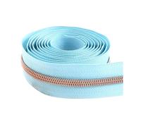 Hdhfjks Cerniera Lampo in Nylon da 4 Metri, n. 5, Adatta per Il Cucito Fai da Te di Borse e Indumenti, Accessori per la Riparazione di Cerniere, Facile da Tagliare.