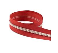 Hdhfjks Cerniera Lampo in Nylon da 4 Metri, n. 5, Adatta per Il Cucito Fai da Te di Borse e Indumenti, Accessori per la Riparazione di Cerniere, Facile da Tagliare.