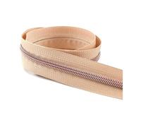 Hdhfjks Cerniera Lampo in Nylon da 4 Metri, n. 5, Adatta per Il Cucito Fai da Te di Borse e Indumenti, Accessori per la Riparazione di Cerniere, Facile da Tagliare.