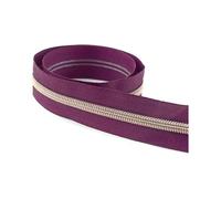 Hdhfjks Cerniera Lampo in Nylon da 4 Metri, n. 5, Adatta per Il Cucito Fai da Te di Borse e Indumenti, Accessori per la Riparazione di Cerniere, Facile da Tagliare.