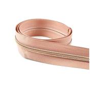 Hdhfjks Cerniera Lampo in Nylon da 4 Metri, n. 5, Adatta per Il Cucito Fai da Te di Borse e Indumenti, Accessori per la Riparazione di Cerniere, Facile da Tagliare.