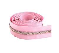 Hdhfjks Cerniera Lampo in Nylon da 4 Metri, n. 5, Adatta per Il Cucito Fai da Te di Borse e Indumenti, Accessori per la Riparazione di Cerniere, Facile da Tagliare.