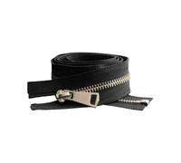 Hdhfjks Cerniera Metallica Aperta da 30/40/50/60/70/80 cm, 5#, con Blocco Automatico, per Cucire Tasche di Indumenti,20 Centimetri