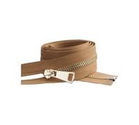 Hdhfjks Cerniera Metallica Aperta da 30/40/50/60/70/80 cm, 5#, con Blocco Automatico, per Cucire Tasche di Indumenti,20 Centimetri