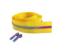 Hdhfjks Nastro per Cerniera da 5 Metri, Cerniera a Spirale in Nylon e plastica, 5#, Semplice e Resistente, Adatto per riparazioni di Cerniere e Cucito Fai da Te. Accessori