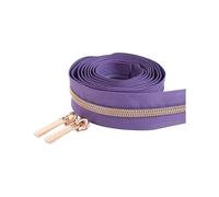 Hdhfjks Nastro per Cerniera da 5 Metri, Cerniera a Spirale in Nylon e plastica, 5#, Semplice e Resistente, Adatto per riparazioni di Cerniere e Cucito Fai da Te. Accessori