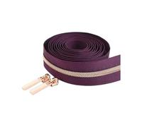 Hdhfjks Nastro per Cerniera da 5 Metri, Cerniera a Spirale in Nylon e plastica, 5#, Semplice e Resistente, Adatto per riparazioni di Cerniere e Cucito Fai da Te. Accessori