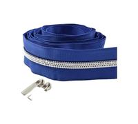 Hdhfjks Nastro per Cerniera da 5 Metri, Cerniera a Spirale in Nylon e plastica, 5#, Semplice e Resistente, Adatto per riparazioni di Cerniere e Cucito Fai da Te. Accessori