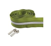 Hdhfjks Nastro per Cerniera da 5 Metri, Cerniera a Spirale in Nylon e plastica, 5#, Semplice e Resistente, Adatto per riparazioni di Cerniere e Cucito Fai da Te. Accessori